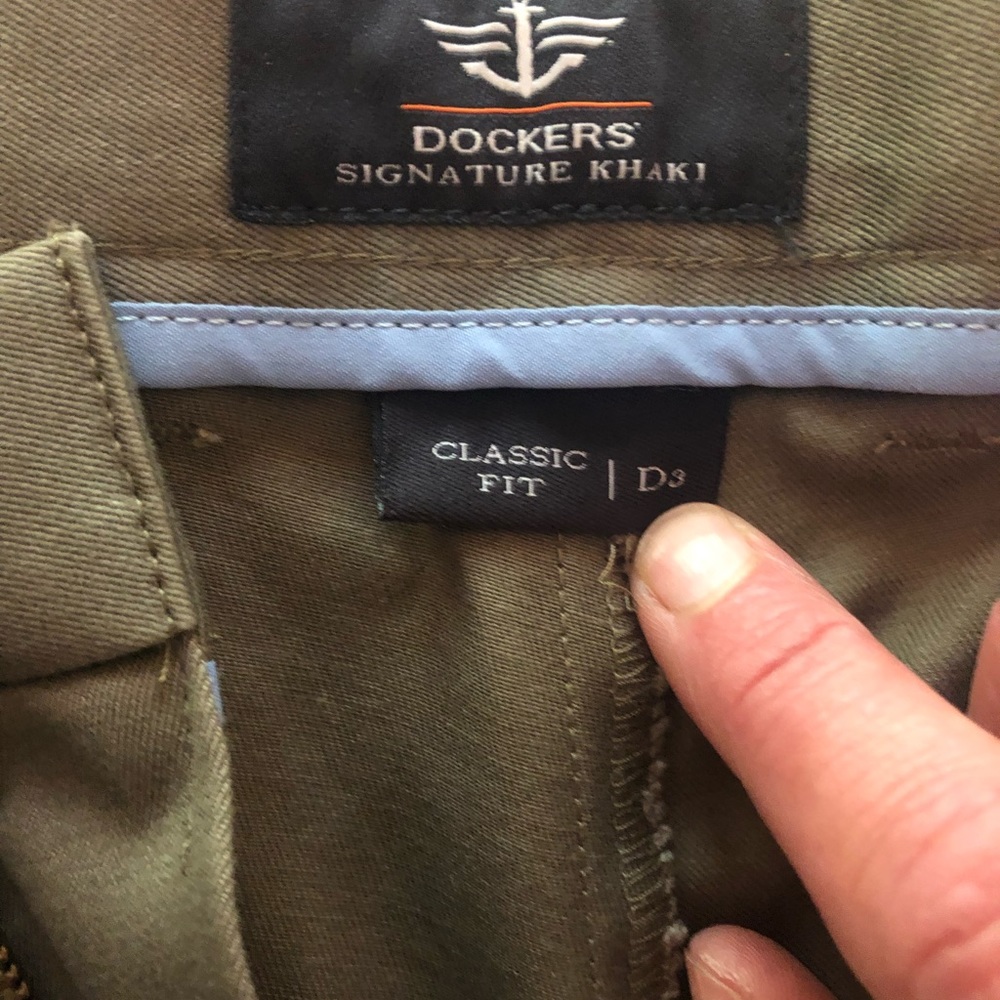Dockers - classic, dark pebble
